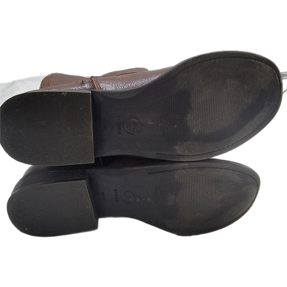 G by Guess Womens Harson Faux Leather Over-The-Knee Boots Brown Size 9 medium - Picture 4 of 14